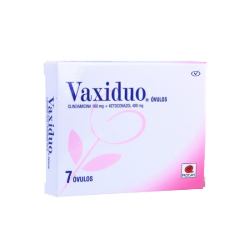 VAXIDUO OVULO VAGINAL 100 MG / 400 MG X 7 VIVAX