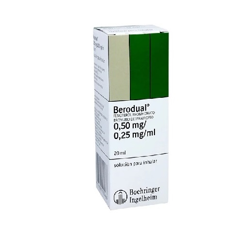 BERODUAL SOL. P/INH 0.25MG/0.5MG X 20 ML