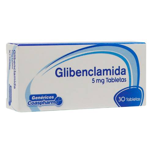 GLIBENCLAMIDA 5 MG X 30 TAB COASPHARMA