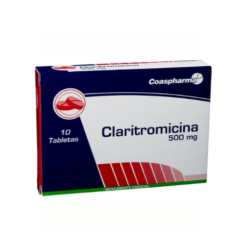 CLARITROMICINA 500 MG X 10 TAB COASPHARMA