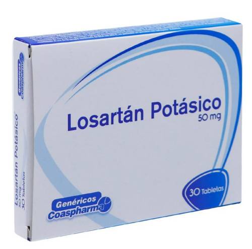 LOSARTAN POT 50 MG X 30 TAB COASPHARMA