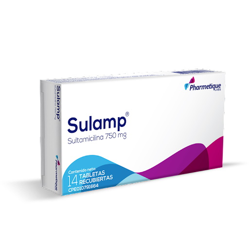 SULAMP 750 MG x 14 TAB PHARMETIQUE