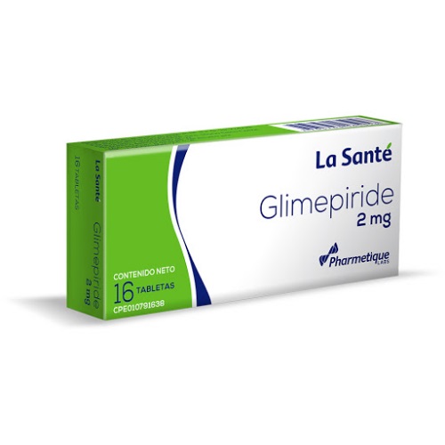 GLIMEPIRIDE 2 MG X 16 TAB LA SANTE