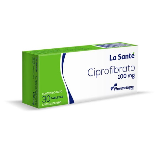 CIPROFIBRATO 100 X 30  LA SANTE
