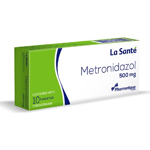 METRONIDAZOL 500 MG X 10 TAB LA SANTE