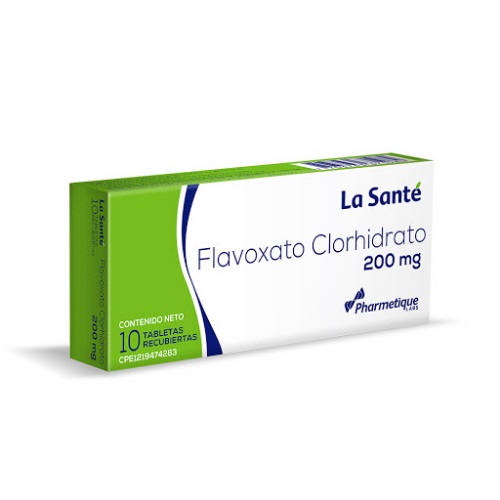 FLAVOXATO 200 MG X 10 TAB LA SANTE