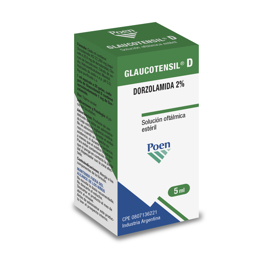 GLAUCOTENSIL D SOL OFT X 5 ML