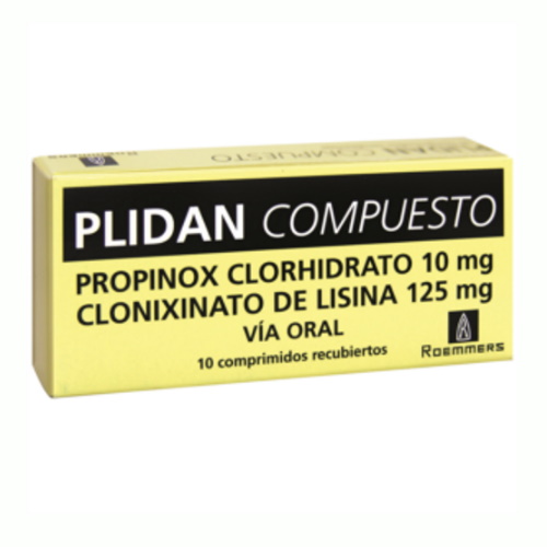 PLIDAN COMPUESTO X 10 COMP MEGALABS