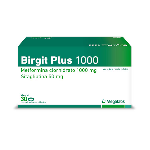 BIRGIT PLUS 50 / 1000 MG X 30 MEGALABS
