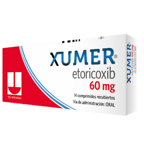 XUMER 60 MG X 14 COMP ADIUM