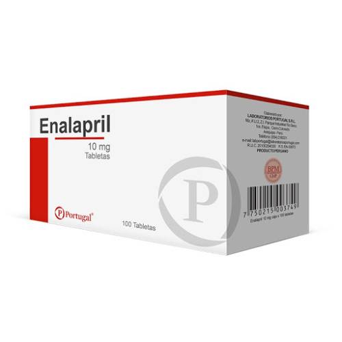 ENALAPRIL 10 MG X 100 TAB PORTUGAL