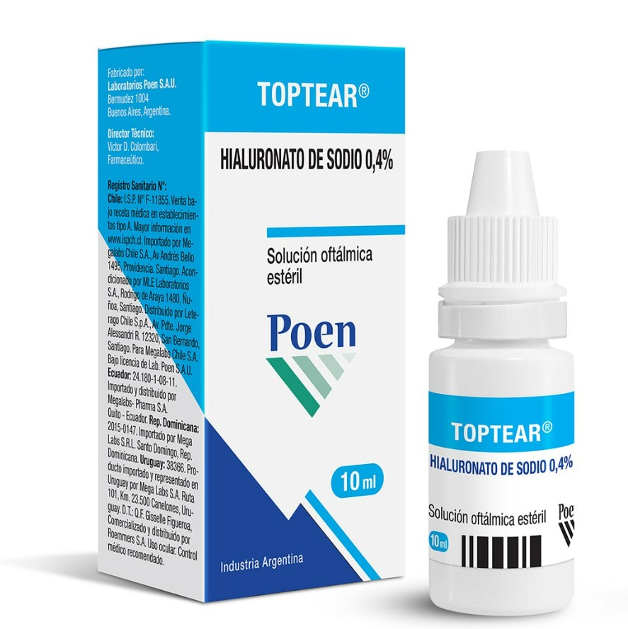 TOPTEAR GTA OFT 4 MG/ML X 10 ML POEN MEGALABS
