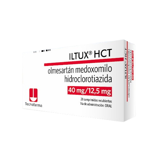 ILTUX HCT COMPDO 40 MG/12,5 MG X 28 ADIUM