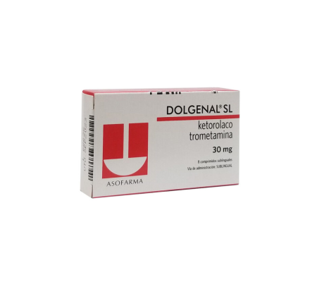 DOLGENAL SL 30 MG X 8 COMP ADIUM