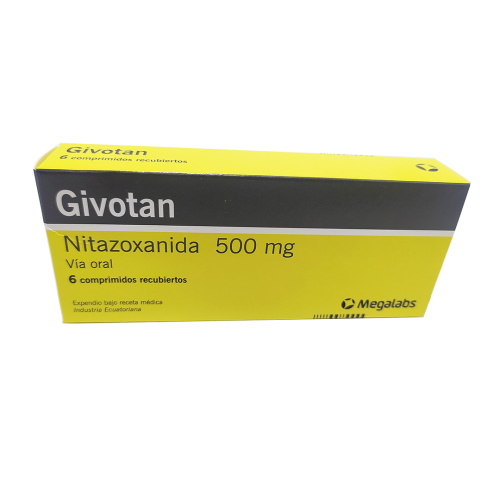 GIVOTAN 500 MG X 6 TAB MEGALABS