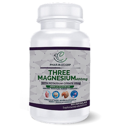 MAGNESIUM THREE 400 MG X 60 CAP