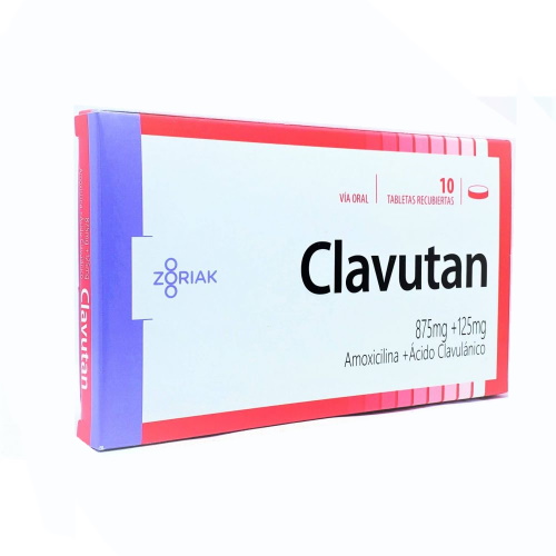CLAVUTAN 875 MG / 125 MG X 10 TAB ZORIAK
