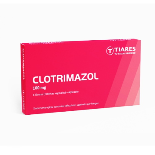 CLOTRIMAZOL OVULO VAGINAL 100 MG X 6 TIARES