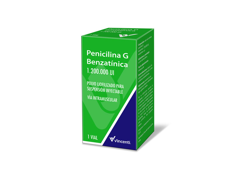 PENICILINA G BENZATINICA 1.200.000 U.L VINCENTI