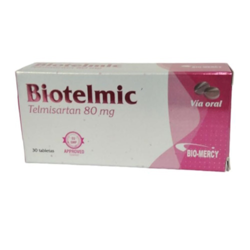 BIOTELMIC 80 MG X 30 TAB BIOMERCY