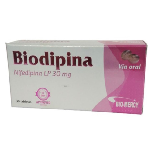 BIODIPINA L.P 30 MG X 30 TAB BIO-MERCY
