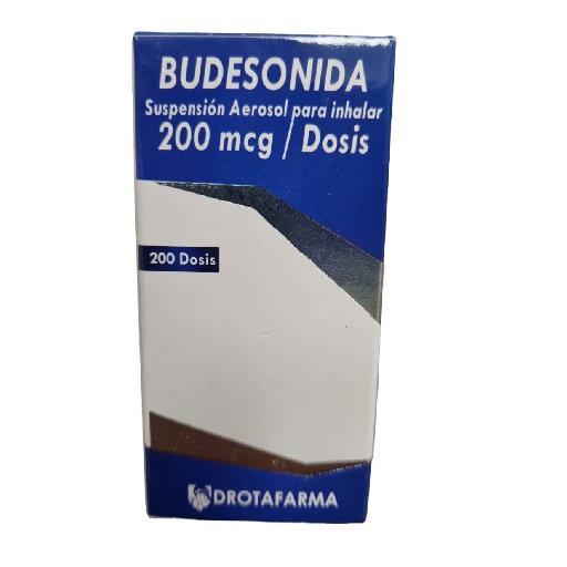 BUDESONIDA 200 MCG INH. X 200 DOSIS DROTAFARMA