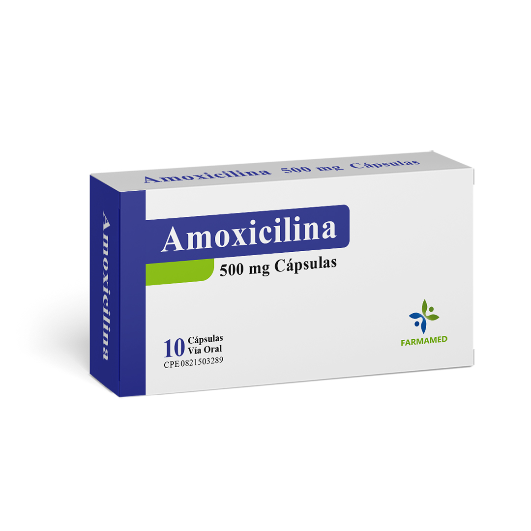 AMOXICILINA 500 X 10 CAPSULAS FARMAMED