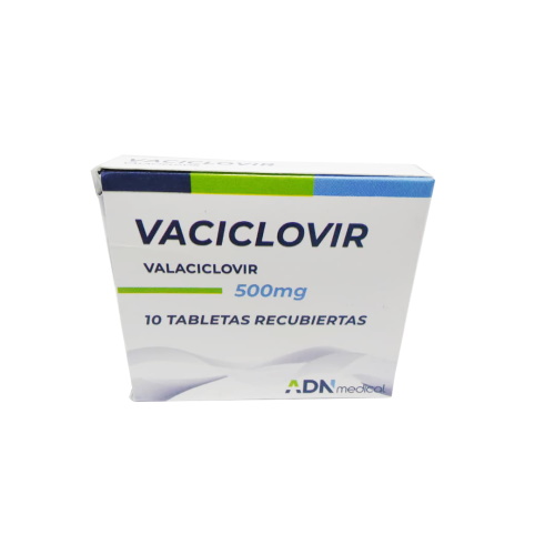 VACICLOVIR 500 MG X 10 TAB REC ADN MEDICAL