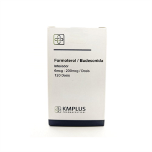FORMOTEROL / BUDESONIDA 6 MCG/ 200MCG X120 DOSIS KMPLUS