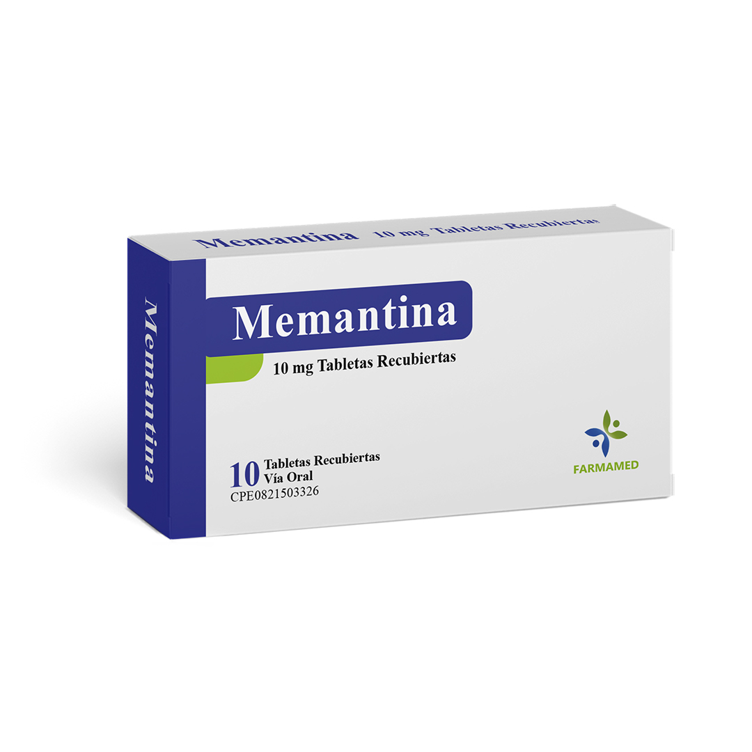 MEMANTINA 10 MG X 10 TAB FARMAMED