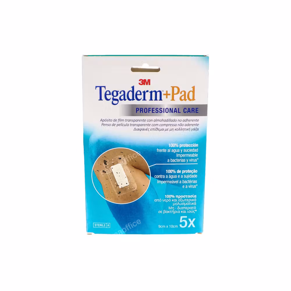 APOSITO TEGADERM 3M + PAD 9 CM X 10 CM X 1
