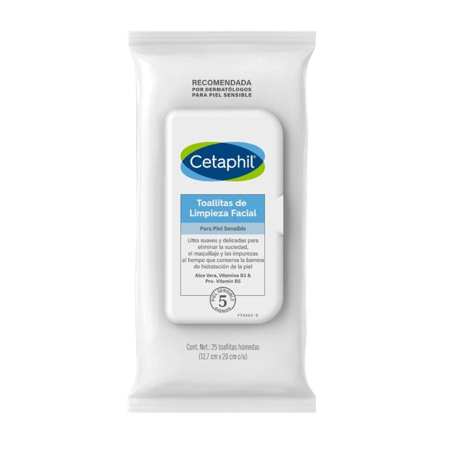 CETAPHIL TOALLA LIMPI. FACIL X 25