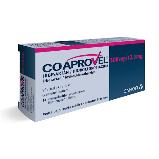 COAPROVEL 300/12.5 MG X 14 COMP CALOX SANOFI