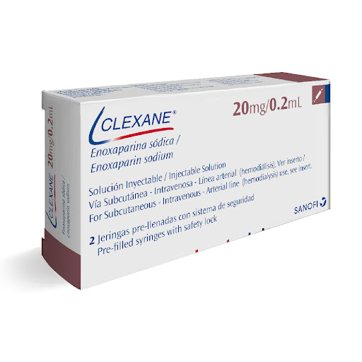 CLEXANE 20 MG/0.2 ML X  1 JER CALOX SANOFI