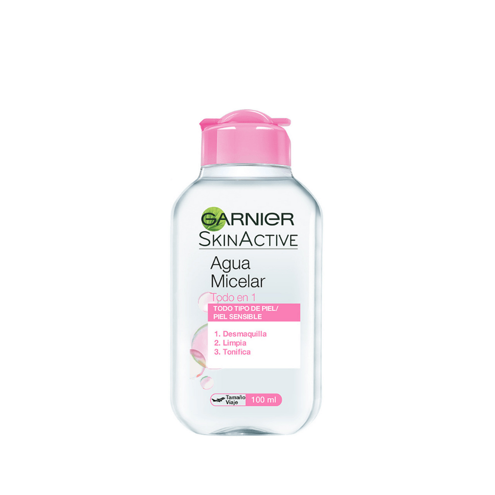 GARNIER AGUA MICELAR SKINACTIVE  TODO TIPO DE PIEL X 100