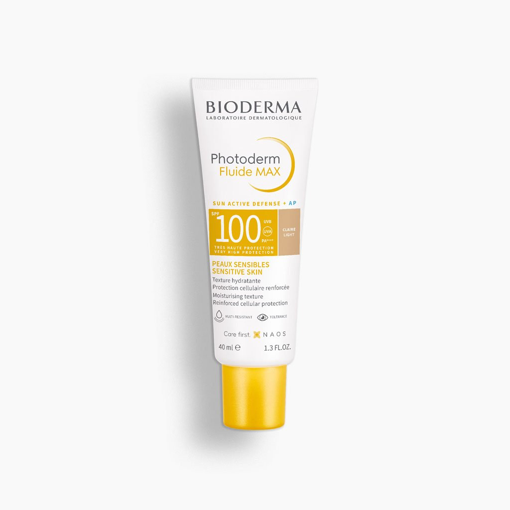 PHOTODERM FLUIDE MAX CLAIRE VERY LIGHT SPF 100 X 40 ML BIODERMA **