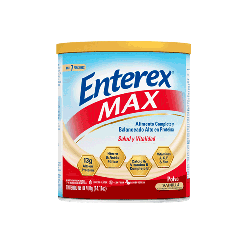 ENTEREX MAX VAINILLA X 400 GR MEGALABS
