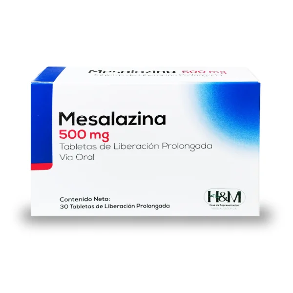MESALAZINA L.P. 500 MG X 30 TAB H&M