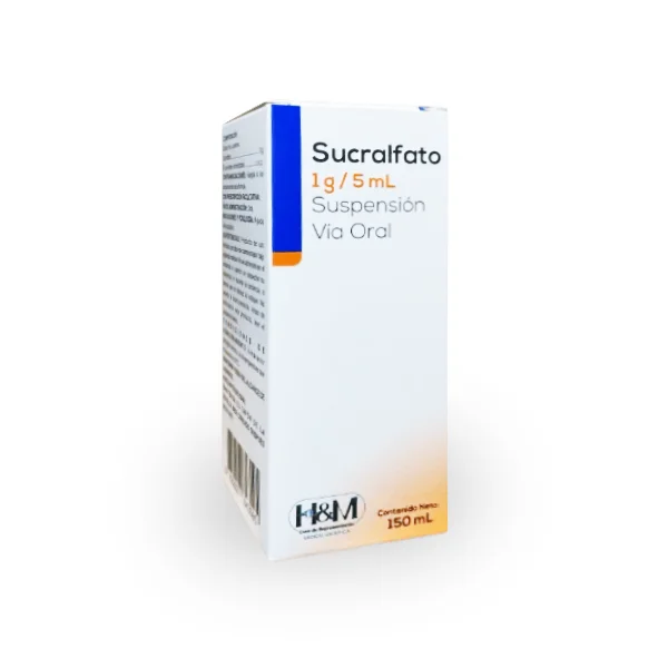 SUCRALFATO 1G/5ML SUSP X 150 ML H&M MEDICAL