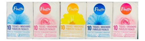PA�UELOS DESECHABLES FLUFFS X 10 UNID
