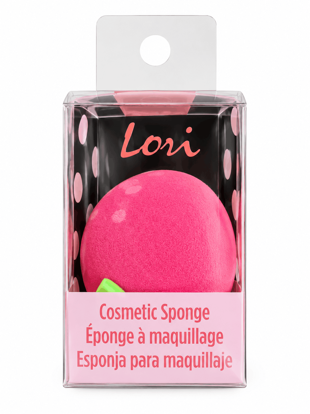 ESPONJA LORI MAQUILLAJE FRESA