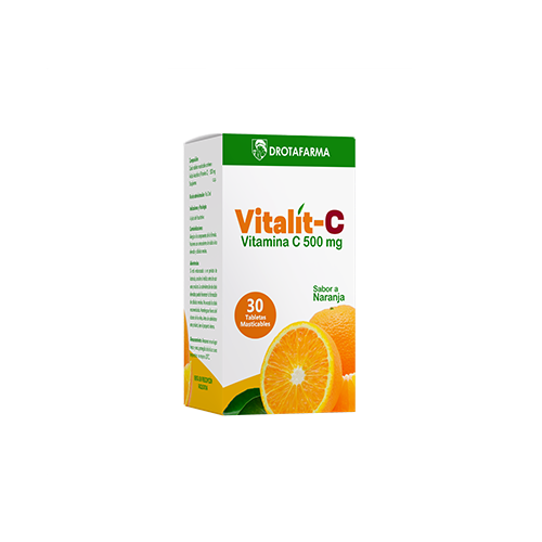 VITALIT - C  500MG X 30 TAB MAST. DROTAFARMA