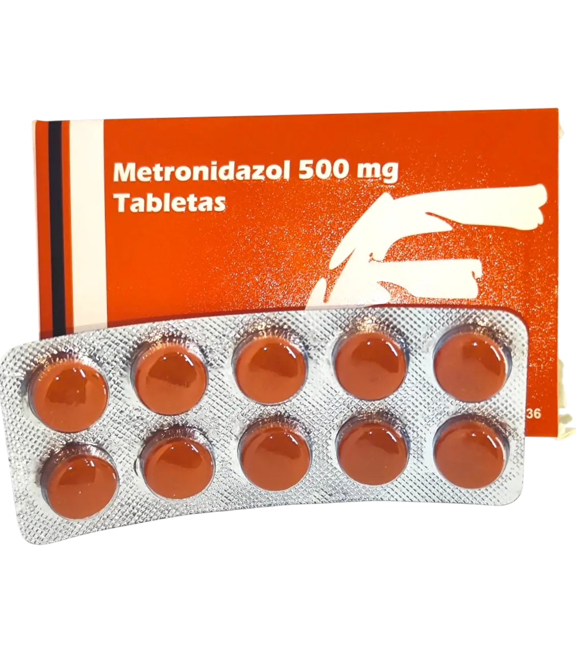 METRONIDAZOL 500 MG X 10 TAB FAHD