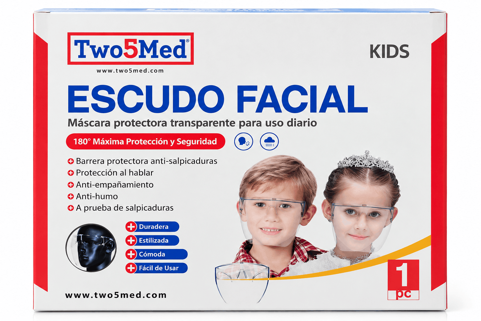 ESCUDO FACIAL KIDS