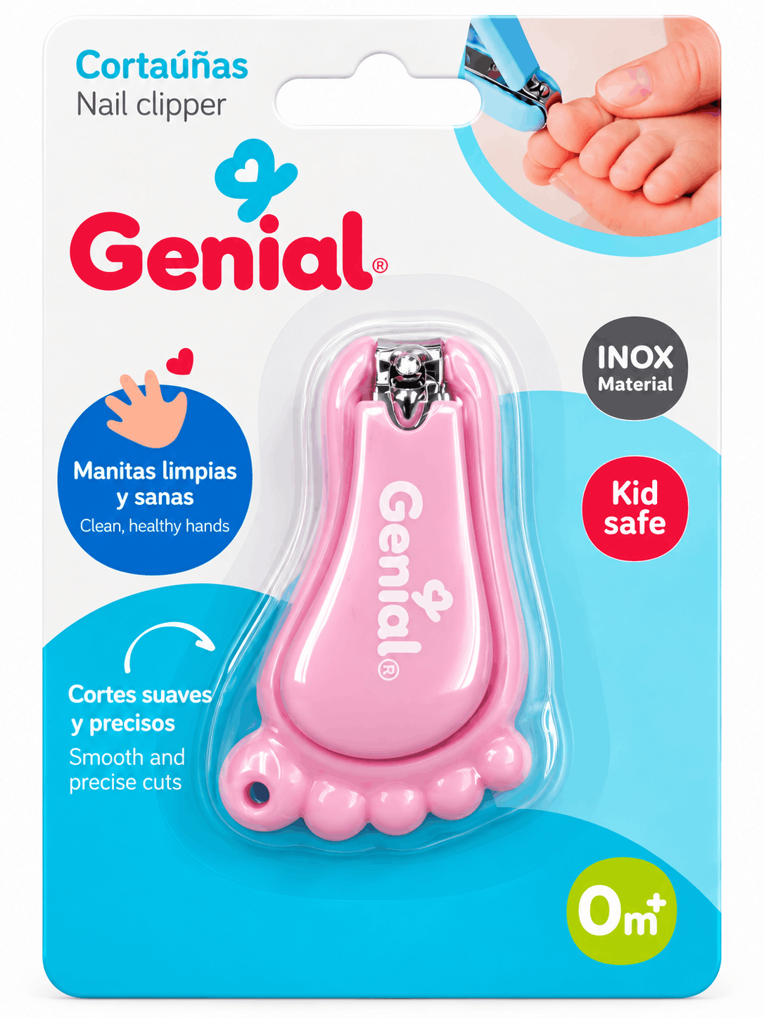 CORTA U�AS BEBE GENIAL CON ESTUCHE
