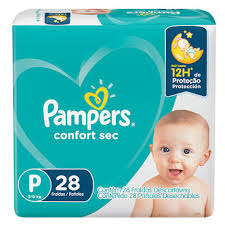 PA�AL PAMPERS CONFORT SEC P X 28