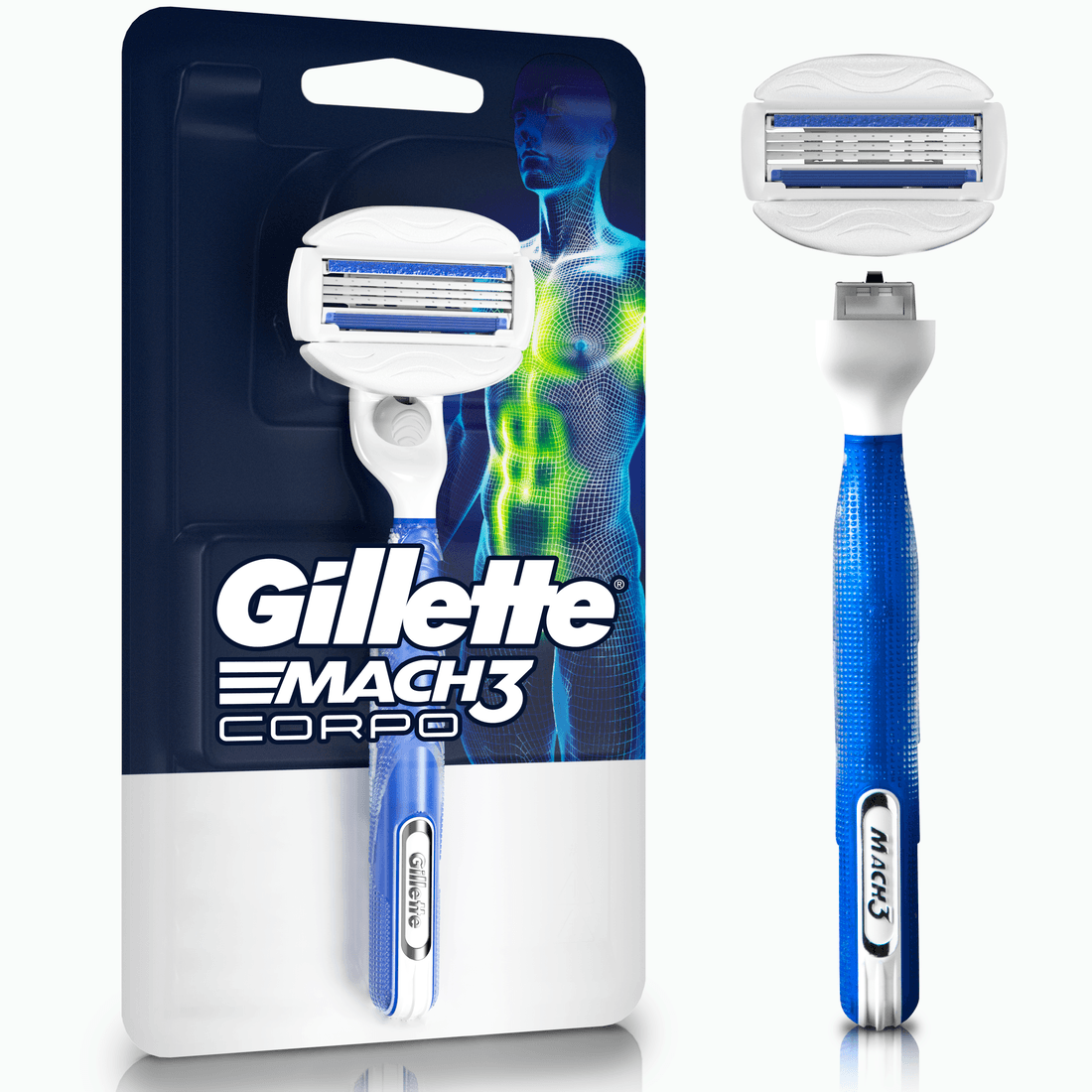 GILLETTE MACH3 CUERPO MAQUINA