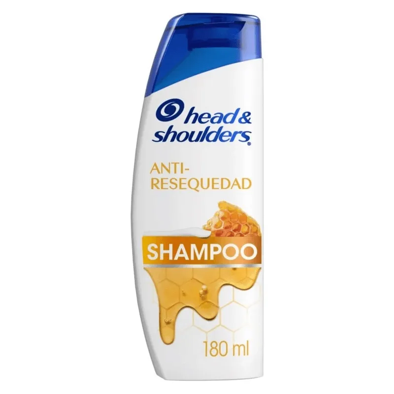 CHAMPU HEAD&SHOULDERS ANTI-RESEQUEDAD X 180 ML