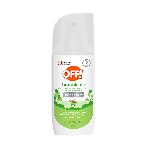 REPELENTE OFF BOTANICALS CON EUCALIPTO X 118ML