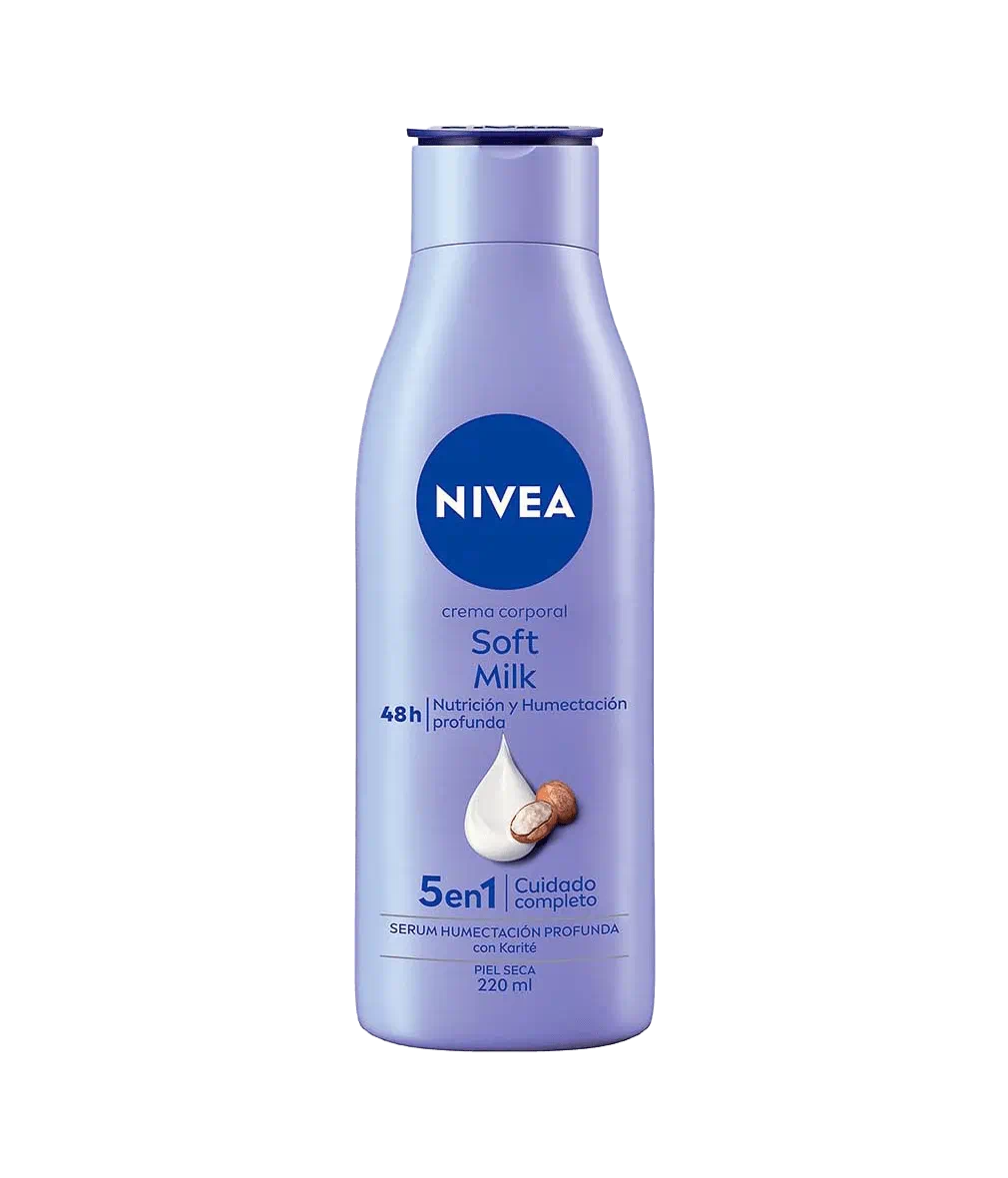 CREMA NIVEA SOFT MILK 5 EN 1 X 220 ML